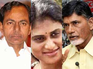 K Chandrasekhar Rao-Sharmila-Chandrababu Naidu K Chandrasekhar Rao-Sharmila-Chandrababu Naidu
