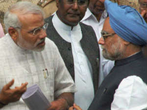 Narendra Modi - Manmohan Singh Narendra Modi - Manmohan Singh