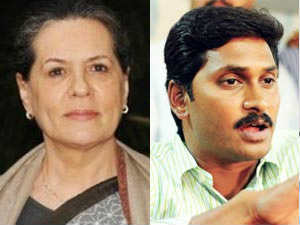 Sonia Gandhi - YS Jagan Sonia Gandhi - YS Jagan