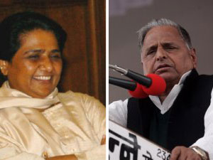 Mayawati - Mulayam Singh Yadav Mayawati - Mulayam Singh Yadav