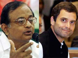 P Chidambaram-Rahul Gandhi P Chidambaram-Rahul Gandhi