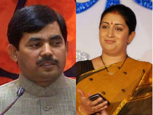 Shahnawaz Hussein - Smiriti Irani Shahnawaz Hussein - Smiriti Irani