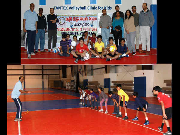TANTEX conducted the first ever Volleyball Clinic for kids TANTEX conducted the first ever Volleyball Clinic for kids