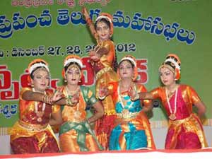 Telangana heat in World Telugu Conference Telangana heat in World Telugu Conference
