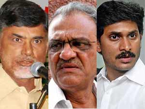 Chandrababu Naidu-K Narayana-YS Jagan Chandrababu Naidu-K Narayana-YS Jagan