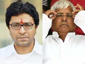Raj Thackeray-Lalu Prasad Yadav Raj Thackeray-Lalu Prasad Yadav