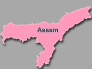 Assam map Assam map