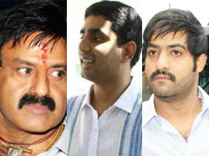 Balakrishna - Nara Lokesh - Jr Ntr Balakrishna - Nara Lokesh - Jr Ntr