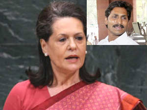 Sonia Gandhi - YS Jagan Sonia Gandhi - YS Jagan