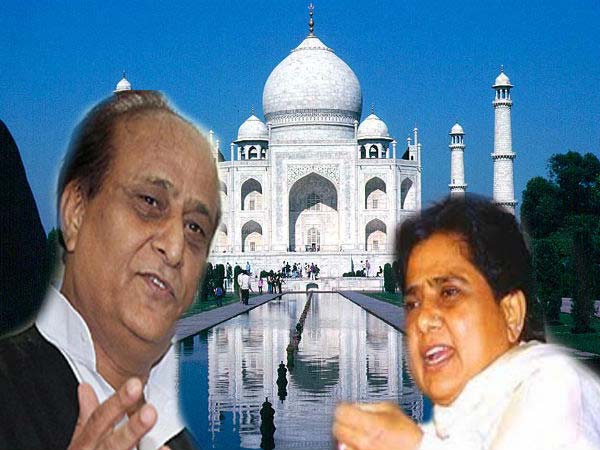 Target Mayawati: Azam Khan on Taj Mahal Target Mayawati: Azam Khan on Taj Mahal