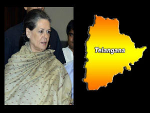 Sonia Gandhi - Telangana Sonia Gandhi - Telangana