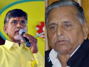 Chandrababu Naidu - Mulayam Singh Yadav Chandrababu Naidu - Mulayam Singh Yadav