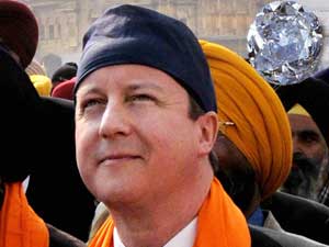 Kohinoor Diamond in royal crown is ours, says David Cameron Kohinoor Diamond in royal crown is ours, says David Cameron