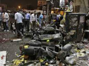Dilsukhnagar blasts: Local made bombs used Dilsukhnagar blasts: Local made bombs used