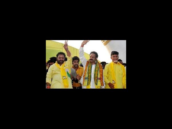 పిక్చర్స్: పచ్చపార్టీలో బాలయ్యనా, నారా లోకేషా?