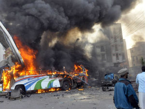48 killed, over 150 wounded in Karachi bombings 48 killed, over 150 wounded in Karachi bombings