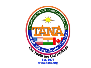 TANA Convention in Dallas to unite Telugu Literary Stalwarts TANA Convention in Dallas to unite Telugu Literary Stalwarts
