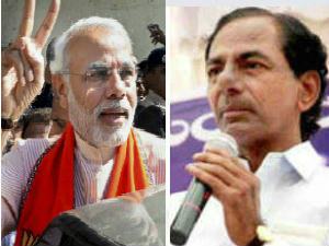 Narendra Modi - K ChandrasekharRao Narendra Modi - K ChandrasekharRao