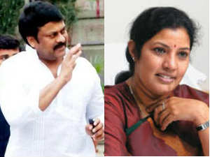 Chiranjeevi - Daggubati Purandheswari Chiranjeevi - Daggubati Purandheswari