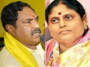Errabelli Dayakar Rao - YS Vijayamma Errabelli Dayakar Rao - YS Vijayamma