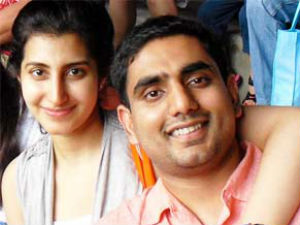 Nara Lokesh and Nara Brahmini Nara Lokesh and Nara Brahmini