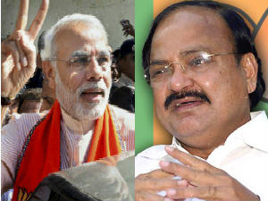 Narendra Modi - Venkaiah Naidu Narendra Modi - Venkaiah Naidu