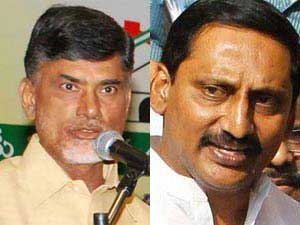 Chandrababu Naidu-Kiran Kumar Reddy Chandrababu Naidu-Kiran Kumar Reddy