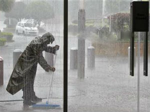 Heavy rain in Hyderabad Heavy rain in Hyderabad
