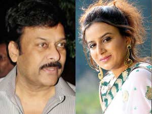 Chiranjeevi-Pooja Gandhi Chiranjeevi-Pooja Gandhi