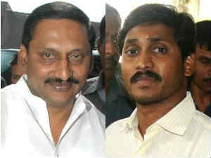 Kiran Kumar Reddy - YS Jagan Kiran Kumar Reddy - YS Jagan