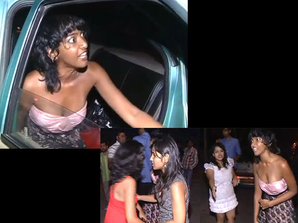 Girls hulchul at B.Hills pub Girls hulchul at B.Hills pub