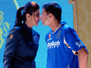 Shilpa Shetty and Rahul Dravid Shilpa Shetty and Rahul Dravid