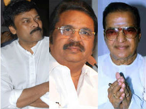 Chiranjeevi - Dasari Narayan Rao - NT Rama Rao Chiranjeevi - Dasari Narayan Rao - NT Rama Rao