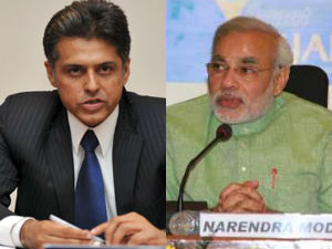 Manish Tewari - Narendra Modi Manish Tewari - Narendra Modi