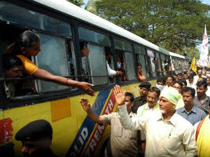 Chandrababu to leave on bus yatra in August Chandrababu to leave on bus yatra in August