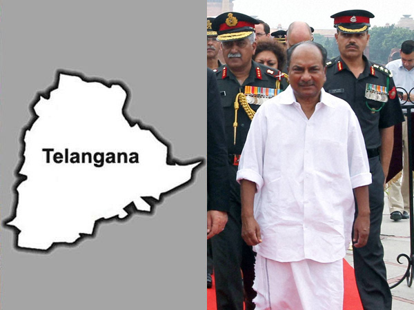 Telangana - AK Antony Telangana - AK Antony
