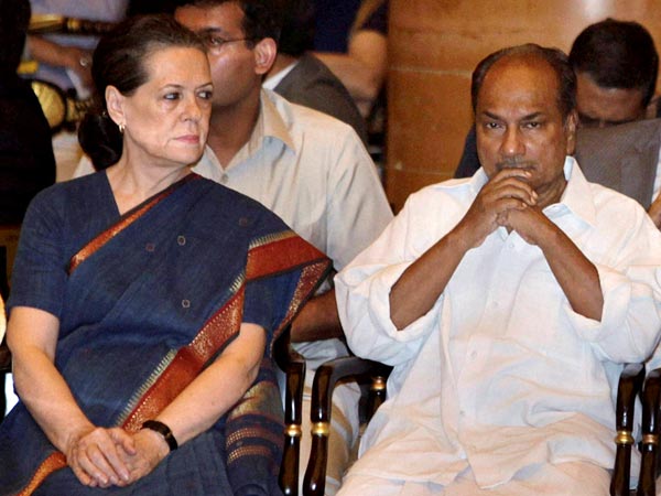 Sonia Gandhi and AK Antony Sonia Gandhi and AK Antony