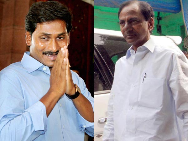 YS Jagan and K Chandrasekhar Rao YS Jagan and K Chandrasekhar Rao