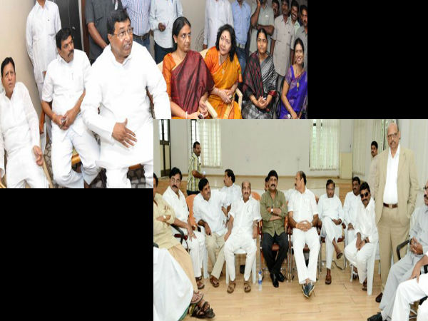 T and Seemandhra ministers at one stage T and Seemandhra ministers at one stage