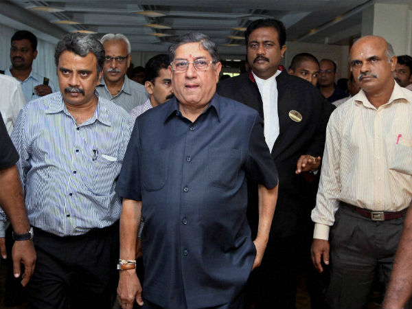 FIR registered against BCCI chief Srinivasan FIR registered against BCCI chief Srinivasan