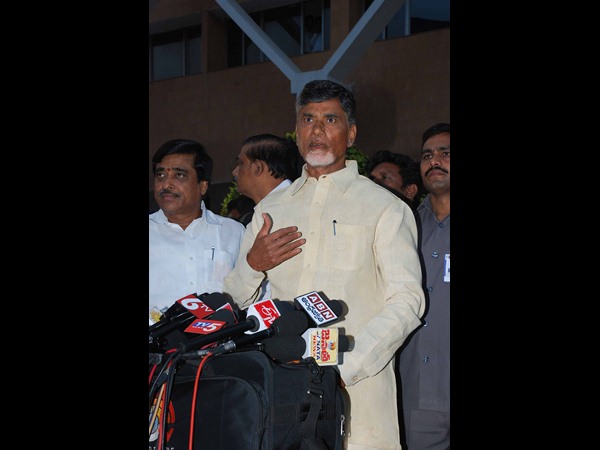 మీడియాతో చంద్రబాబు