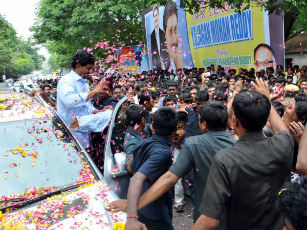 affected as YS Jagan visits Chennai affected as YS Jagan visits Chennai