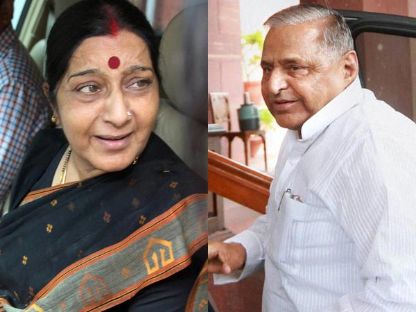 Mulayam Singh walks out of Lok Sabha Mulayam Singh walks out of Lok Sabha