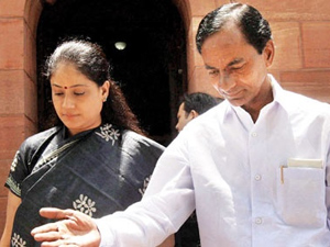 Vijayashanthi may contest against k chandrasekhar rao Vijayashanthi may contest against k chandrasekhar rao