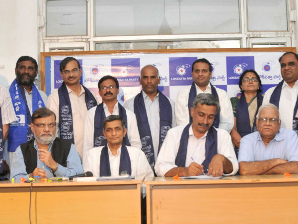 Lok Satta Party rules out any electoral tie-up with AAP Lok Satta Party rules out any electoral tie-up with AAP