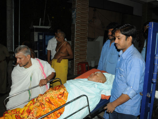 Jayendra saraswathi hospitalised Jayendra saraswathi hospitalised