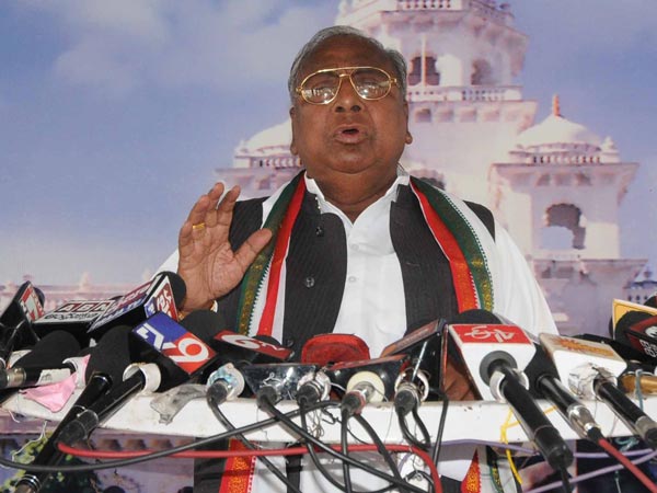V Hanumantha Rao targets Kiran again V Hanumantha Rao targets Kiran again