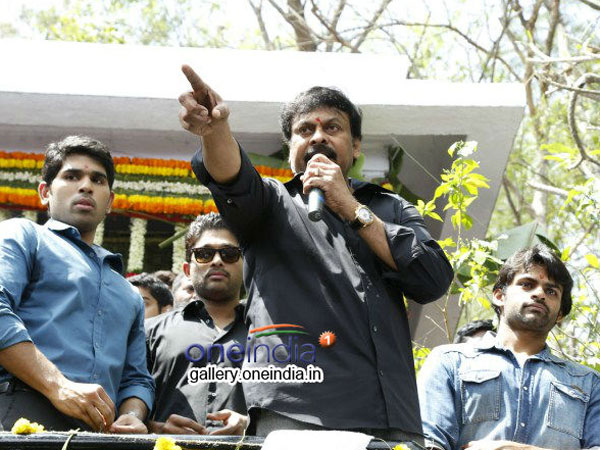 Chiranjeevi open to donning greasepaint again Chiranjeevi open to donning greasepaint again