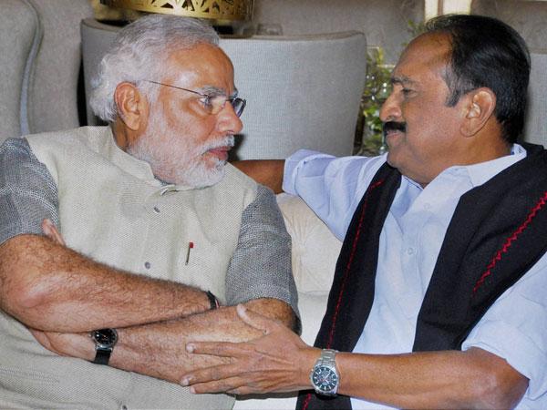 Modi will become PM even without TN's 40 seats: Vaiko Modi will become PM even without TN's 40 seats: Vaiko