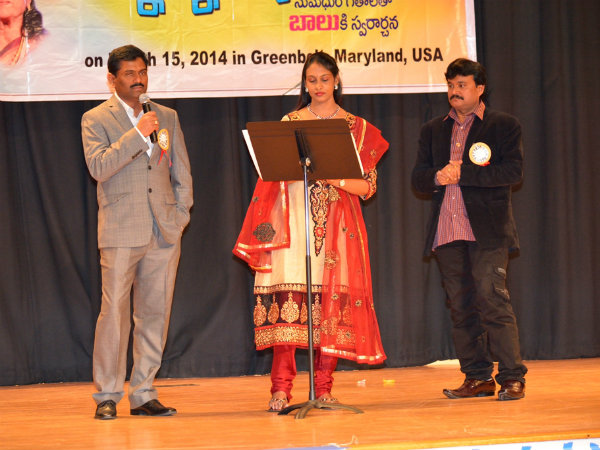 Swararchana to Balasubramaniam in USA Swararchana to Balasubramaniam in USA